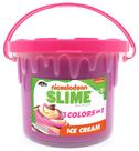 Slime Sorvete Nickelodeon 1,36kg - 3 Cores em 1 Balde