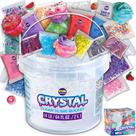 Slime Toy FUN KIDZ Huge Glassy Clear 1,8 kg com 2 litros pré-fabricados