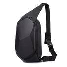 Sling Bag BANGE Waterproof Safe Protect Shell preta para homens