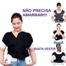 Sling de vestir, little beni, canguru carregador de bebê, wrap sling