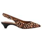 Slingback animal print couro loucos e santos l23184005002