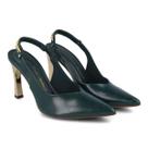 Slingback Bebecê Feminino Bico Fino com Corrente Dourada Slingback Bebecê Feminino Bico Fino com Corrente Dourada