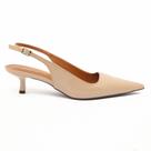 Slingback Feminino Belluno Salto Baixo Bico Fino Slingback Feminino Belluno Salto Baixo Bico Fino