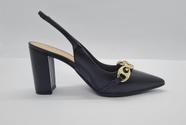 Slingback Preto