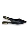 Slingback Preto Verniz Bebecê