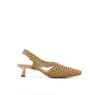 Slingback Salto Fino Bordado Slingback Salto Fino Bordado