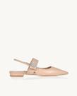 Slingback Uza Couro Venice Sand - M26S116A0022