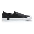 Slip On Centuria em Couro Preto