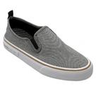 Slip on iate cinza mescla masculino