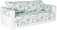 Slipcover Barefoot Bungalow Cruz para sofá branco Slipcover Barefoot Bungalow Cruz para sofá branco