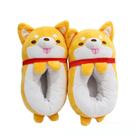 Slippers Cartoon Dog Funny Plush Warm Leisure Anime