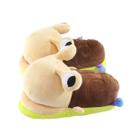 Slippers Cute Snail Plush Anime Home Shoes para mulheres/homens