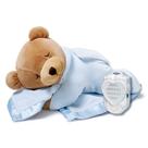 Slumber Bear Prince Lionheart Original com manta de seda azul