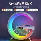 smart light luminária speaker