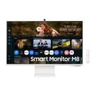 Smart Monitor Samsung M8 32", 4K, Plataforma Tizen, Tap View, USB-c (65W), USB Hub, HDMI, Bluetooth