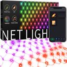Smart Net Lights Aoycocr 150 LEDs Controle de APP Bluetooth de 4 x 6 pés Smart Net Lights Aoycocr 150 LEDs Controle de APP Bluetooth de 4 x 6 pés