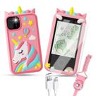 Smart Phone Toy WINWEND Kids Touchscreen HD com câmera dupla rosa