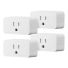 Smart Plug Amazon Basics, tomada única interna, 2,4 GHz, Wi-Fi, pacote com 4 Smart Plug Amazon Basics, tomada única interna, 2,4 GHz, Wi-Fi, pacote com 4