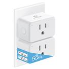 Smart Plug EIGHTREE Mini 15A 5 GHz compatível com Wi-Fi Alexa