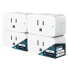Smart Plug Linkind Matter 15A 1800W Wi-Fi Kit com 4 unidades Smart Plug Linkind Matter 15A 1800W Wi-Fi Kit com 4 unidades