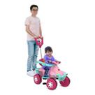 Smart Quadriciclo Passeio E Pedal Unicórnio Rosa Bandeirante Rosa