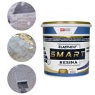 Smart Resina Impermeabilizante Multiuso Incolor 5 em 1 Elastment 900ML Semi Brilho