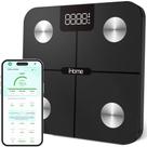 Smart Scale iHome Digital WiFi para peso corporal com IMC preto