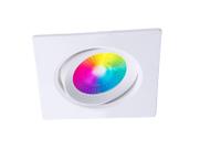 Smart Spot WI-FI Led RGB Tek 5W Quadrado Branco Taschibra Smart Spot WI-FI Led RGB Tek 5W Quadrado Branco Taschibra