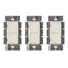 Smart Switch Lutron Caseta Original 6A para luzes LED, pacote com 3