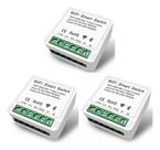 Smart Switch Mini Interruptor Inteligente Wifi Kit 4 Peças