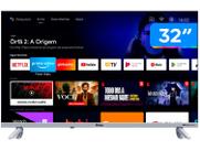 Smart TV 32 Polegadas PTV32G23AGSSBLH Android TV LED Wi-Fi 2 HDMI 2 USB Philco