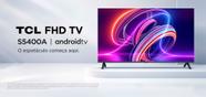 Smart TV 32" TCL LED Full HD 32S5400AF, Android TV, 2 HDMI, 1 USB