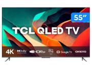 Smart TV 55” 4K UHD QLED TCL 55C635 60Hz Wi-Fi