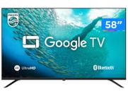 Smart TV 58" 4K UHD LED Philips 58PUG7019/78 Wi-Fi Bluetooth Google Assistente 3 HDMI 2 USB