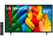 Smart TV 65" LG 4K Ultra HD NanoCell 65NANO80ASA webOS 2025
