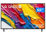 Smart TV 65" LG 4K Ultra HD QNED 65QNED82ASG webOS 25 α7 AI Processor Alexa 3 HDMI