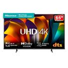 Smart TV 65 Polegadas Hisense 4K UHD DLED WiFi HDR Dolby Vision VIDAA Comando de Voz