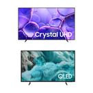 Smart TV 85" Crystal UHD 4K U8100F + Vision AI TV 50" QLED Ultra 4K