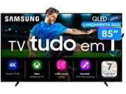 Smart TV 85" Samsung Ultra 4K QLED QN85Q7FAAGXZD Tizen Q4 AI 3 HDMI Smart TV 85" Samsung Ultra 4K QLED QN85Q7FAAGXZD Tizen Q4 AI 3 HDMI