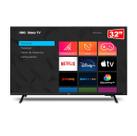 Smart TV AOC 32 Polegadas HD Roku 10W RMS Dolby Digital DLED WiFi com App