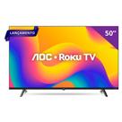 Smart TV AOC 50 Polegadas, DLED, 4K, Roku TV - 50U7045/78G