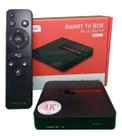 Smart Tv Box 4k Tomate MCD-121 Transforma Sua Tv Em Smart com Anatel Preto Padrão 8gb Interno