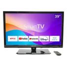 Smart TV de 39" Buster Smart HDTV-39D07FHD com tela LED Full HD - preto