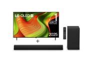 Smart TV LG OLED AI B5 4K de 65" 2025 + Soundbar S40T 300W RMS, 2.1 Canais, Dolby Digital
