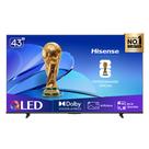 Smart TV QLED 4K Hisense 43" polegadas 43Q6QVV com Processador AI, Dolby Vision Atmos e Compatibilidade Alexa e Google Smart TV QLED 4K Hisense 43" polegadas 43Q6QVV com Processador AI, Dolby Vision Atmos e Compatibilidade Alexa e Google