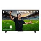 Smart TV QLED 55 4K Toshiba 55C450NS Google TV 3 HDMI 2 USB Wi-Fi - TB035M
