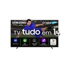 Smart TV Samsung 65 Crystal UHD 4K com HDR e Wi-Fi