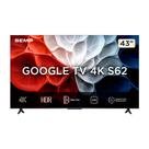Smart Tv SEMP 43" 4K Ultra HD LED Google TV HDR10+ 43S62 Bivolt