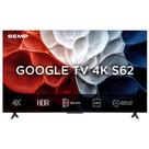 Smart TV Semp 65 Polegadas LED HVA 4K S62 WiFi Bluetooth Google TV 3 HDMI HDR10 Dolby Audio 65S62