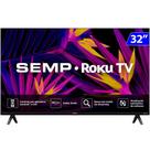 Smart TV Semp LED 32 Polegadas Wi-Fi Roku HD 32R6610